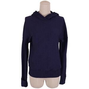 Lululemon Lead The Pack Hoodie Heathered Stony Grape / Black Sz 4